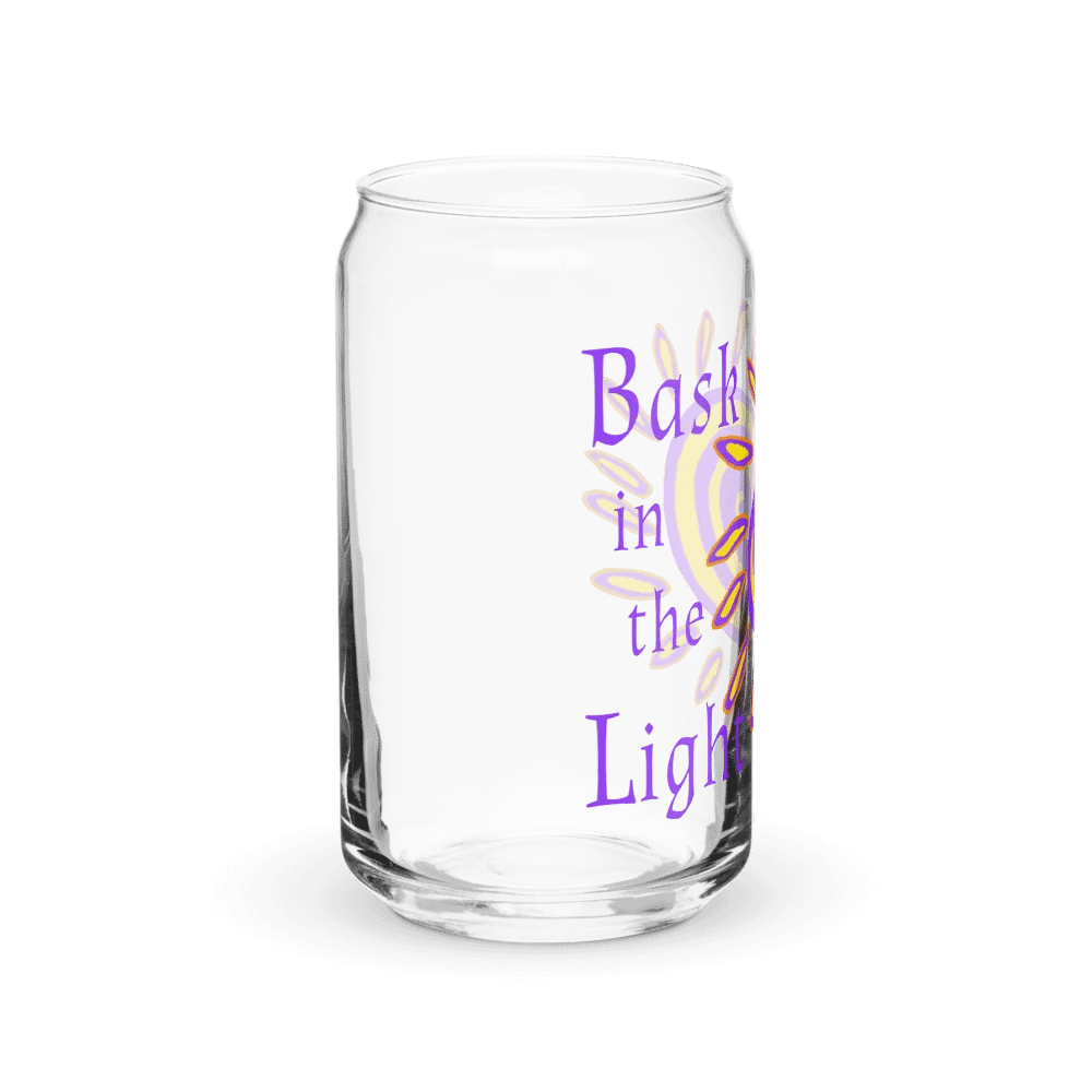 Bask in the Light Can Shaped Glass product image (8)