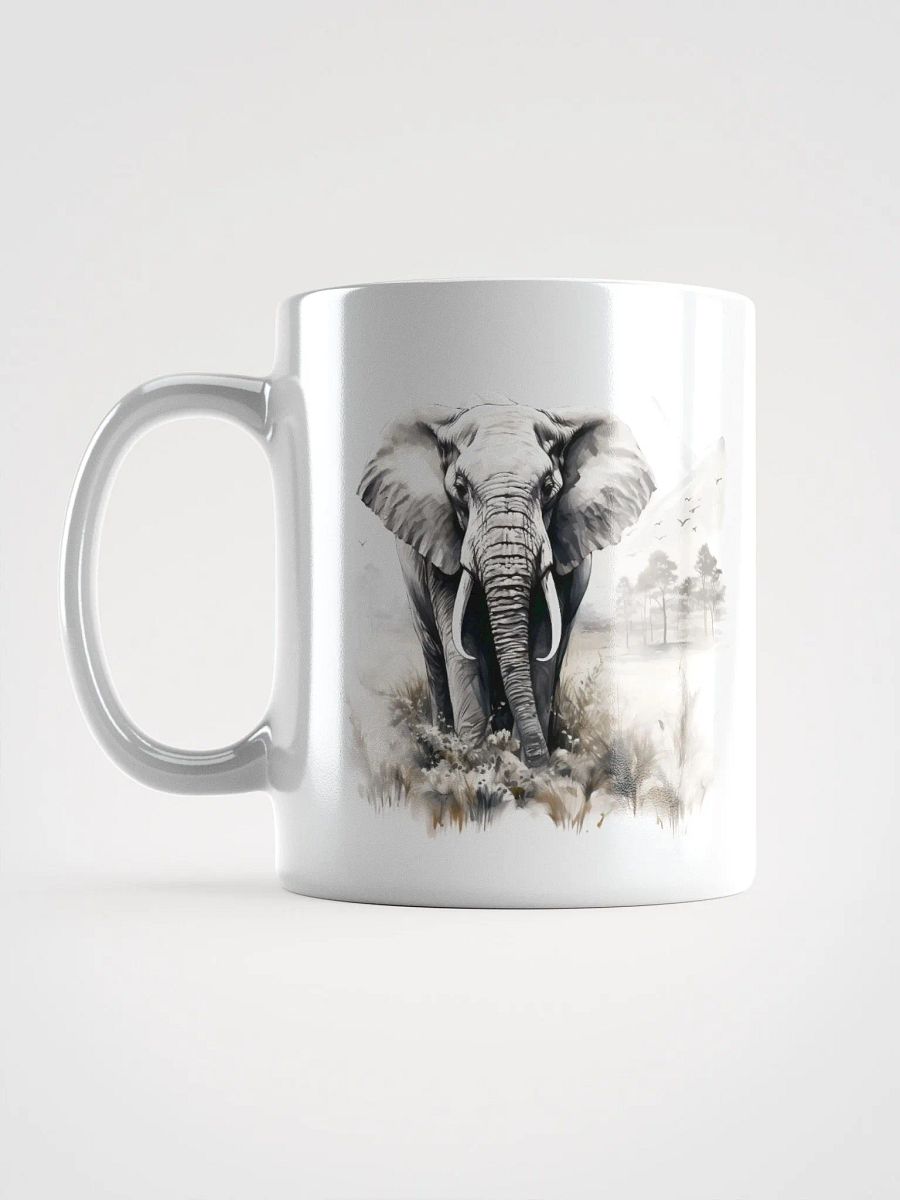 Serene Elephant Reflection Mug product image (16)