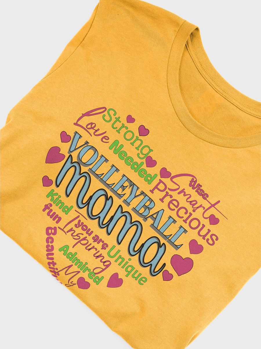 Heart Volleyball Mama Inspiration T-Shirt product image (15)