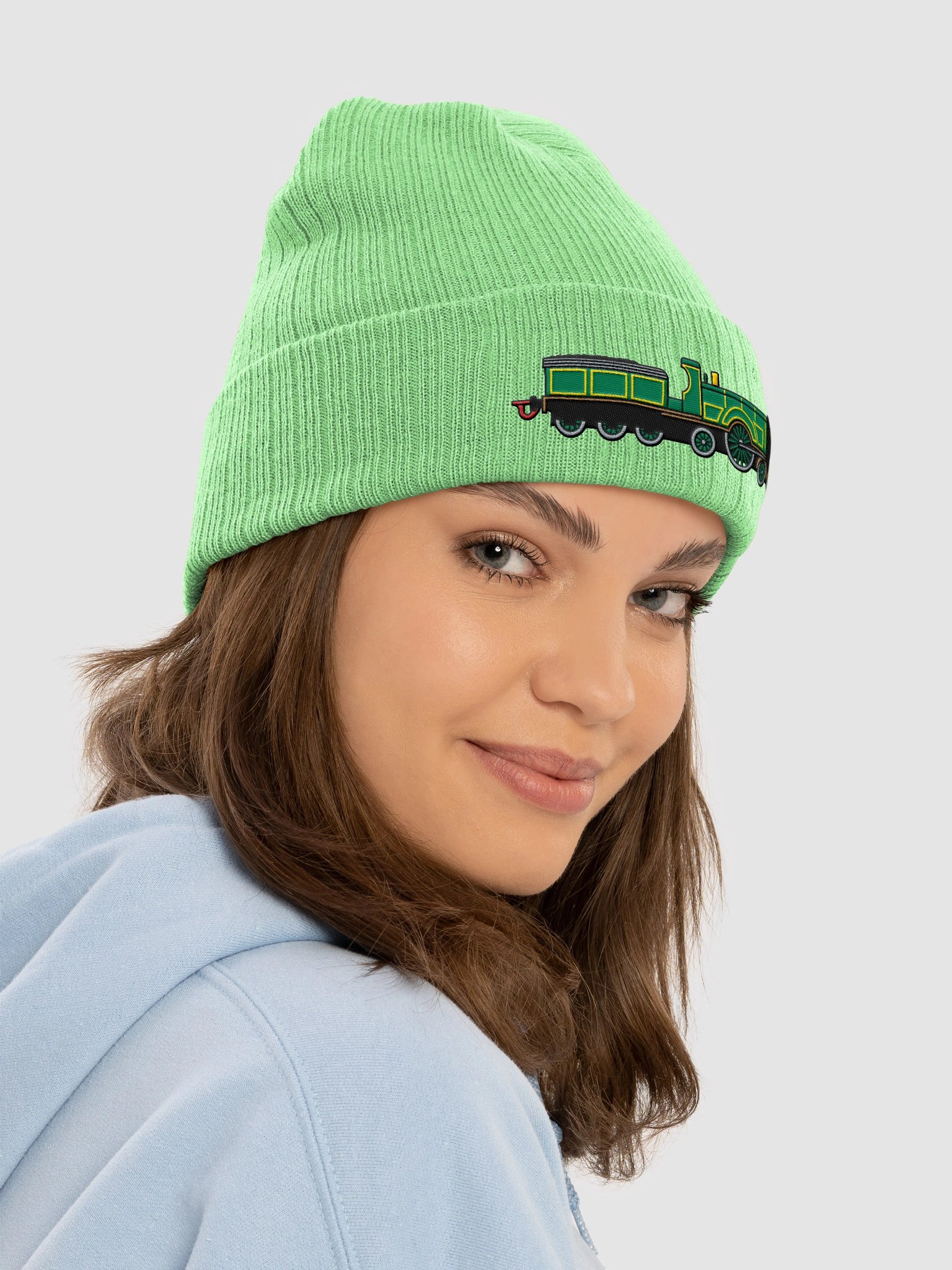 Emily Embroidered Beanie product image (6)