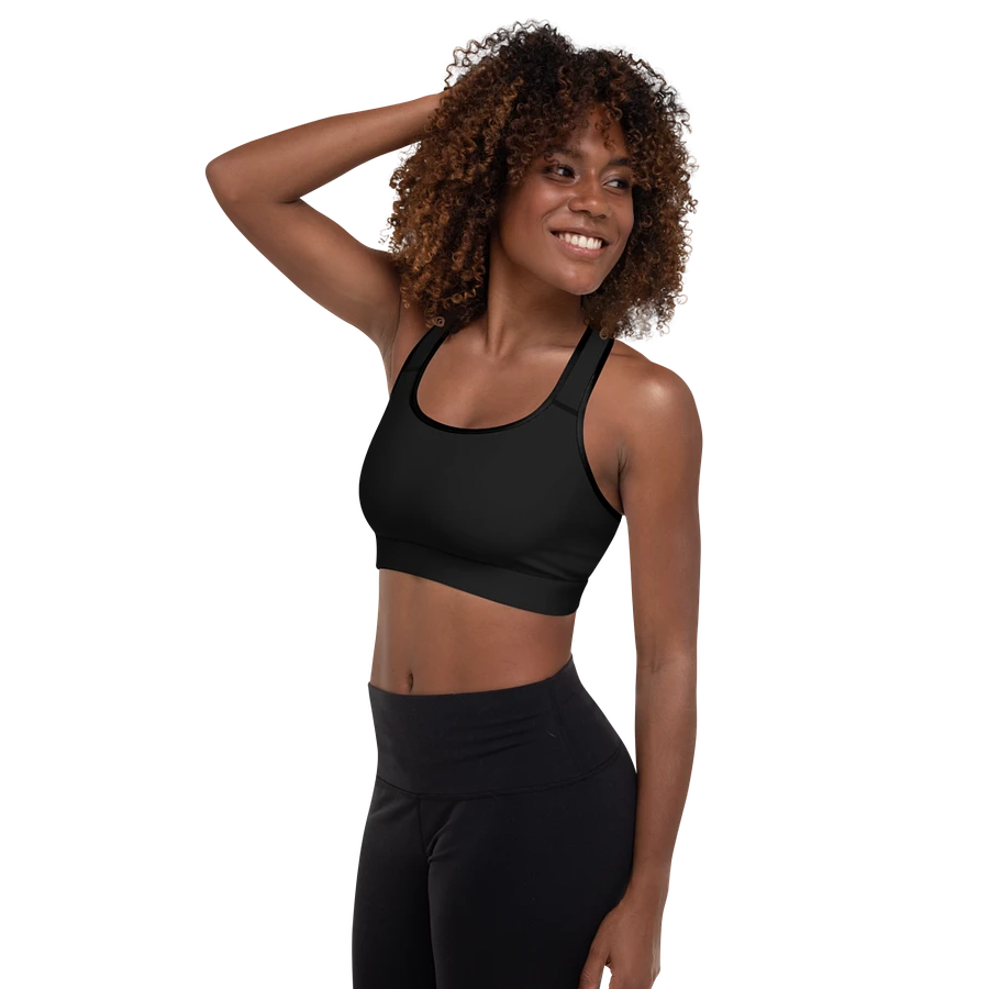 Midnight Allure Padded Yoga Sports Bra product image (5)