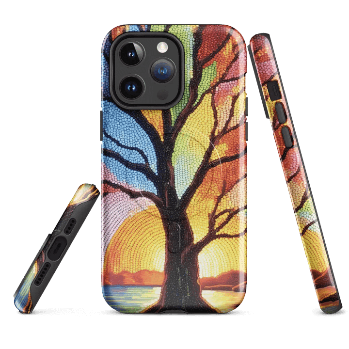 Sunset Tree of Life iPhone® Case product image (4)