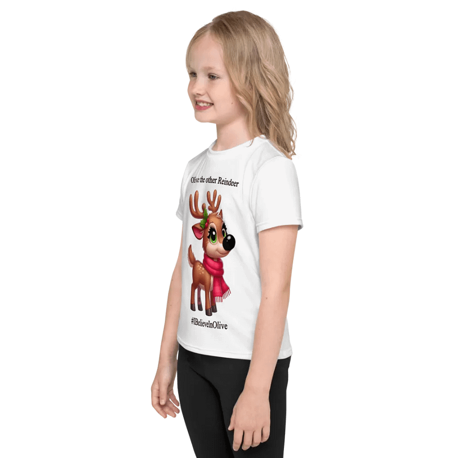 Kids White Christmas Official 'Olive the other Reindeer' T-Shirt product image (11)