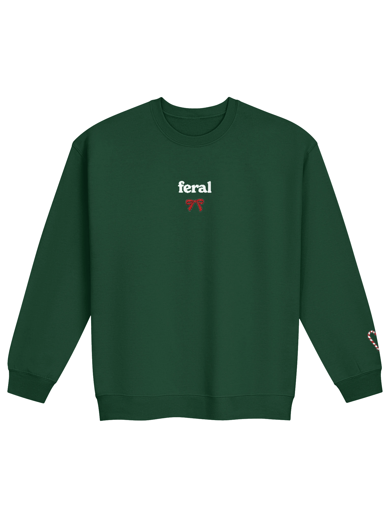 feral embroidered crewneck product image (2)