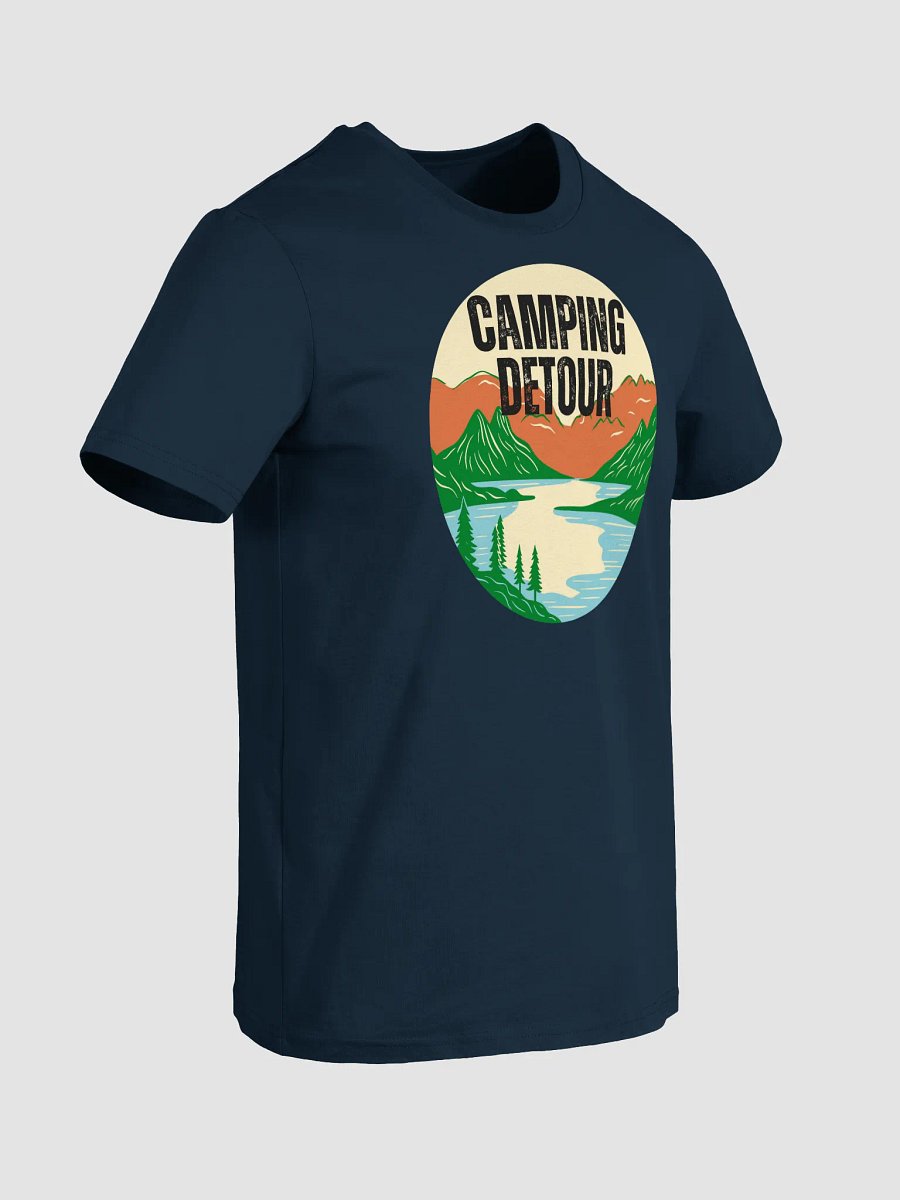 Camping Detour Unisex Organic Shirt product image (4)