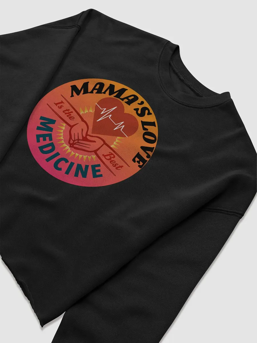 MAMA'S LOVE Fleece Crop Sweatshirt product image (13)