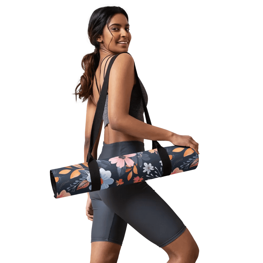 Floral Pattern Yoga Mat by Treasure Pie product image (9)