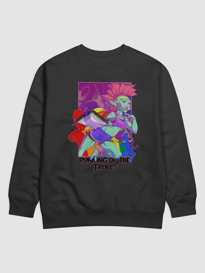 Troll Racer Sweatshirt - by Eggu product image (1)
