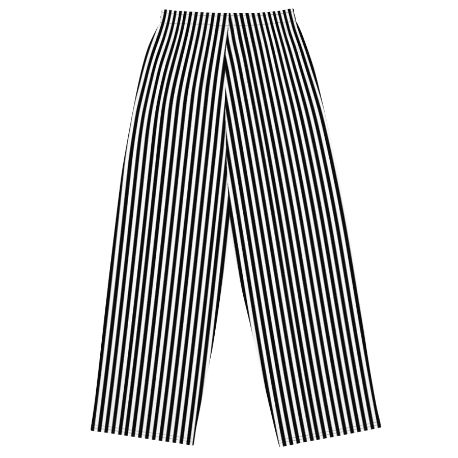 Black And White Stripe Pants product image (3)