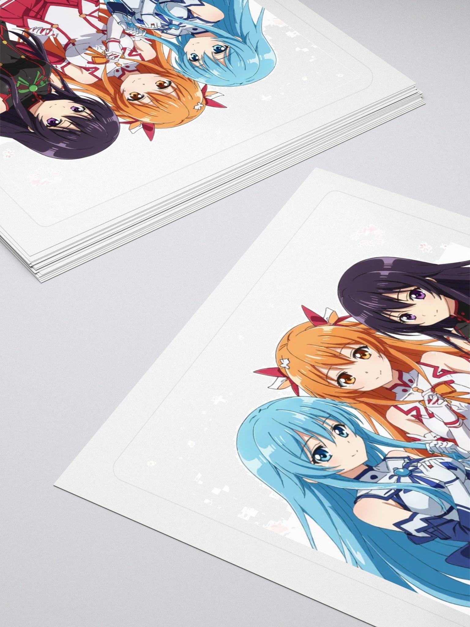 Anime Trio Kiss Cut Stickers Set product image (4)