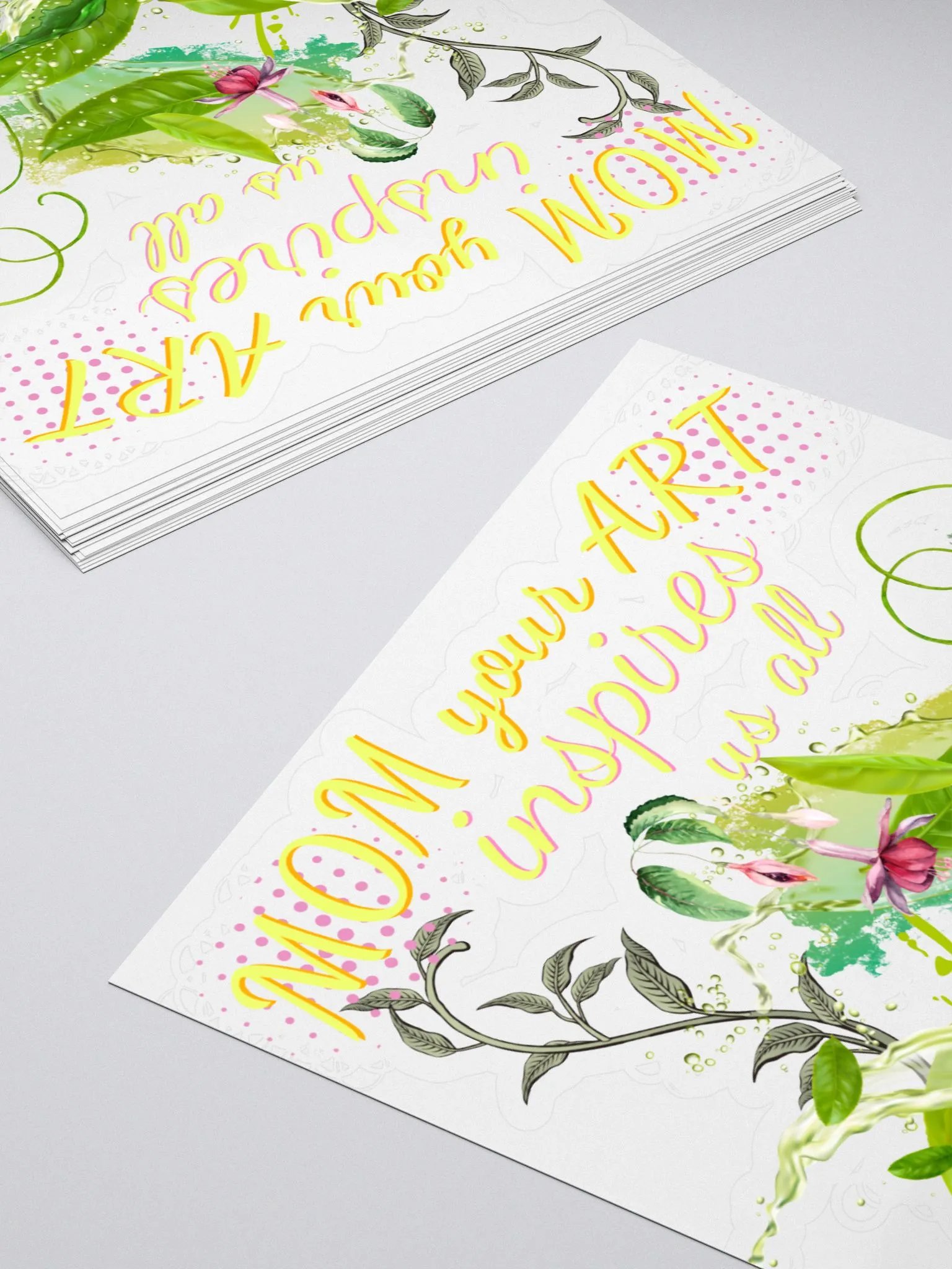 Mom your Art inspires us all sticker product image (4)