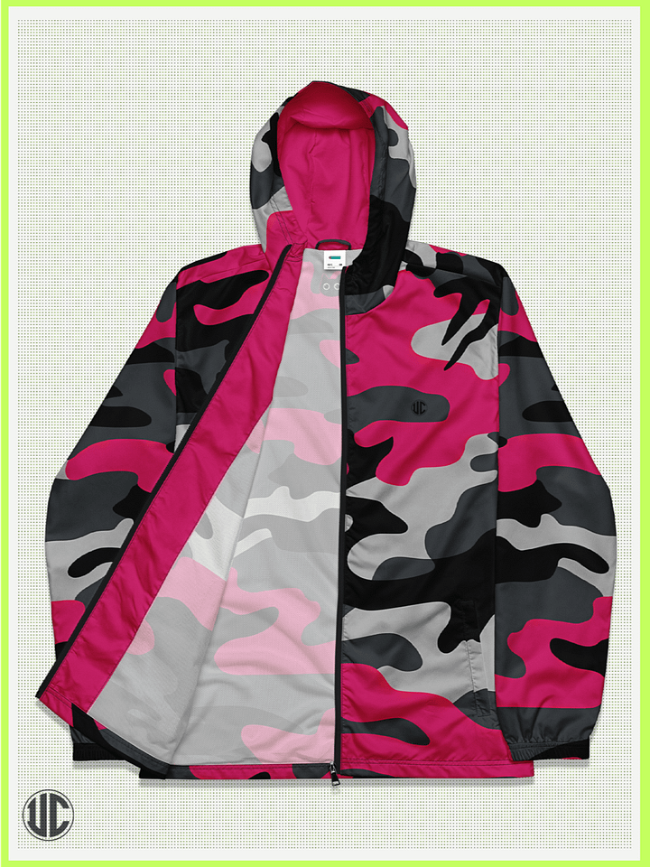 Savage Pink Urban Camo – Windbreaker product image (1)
