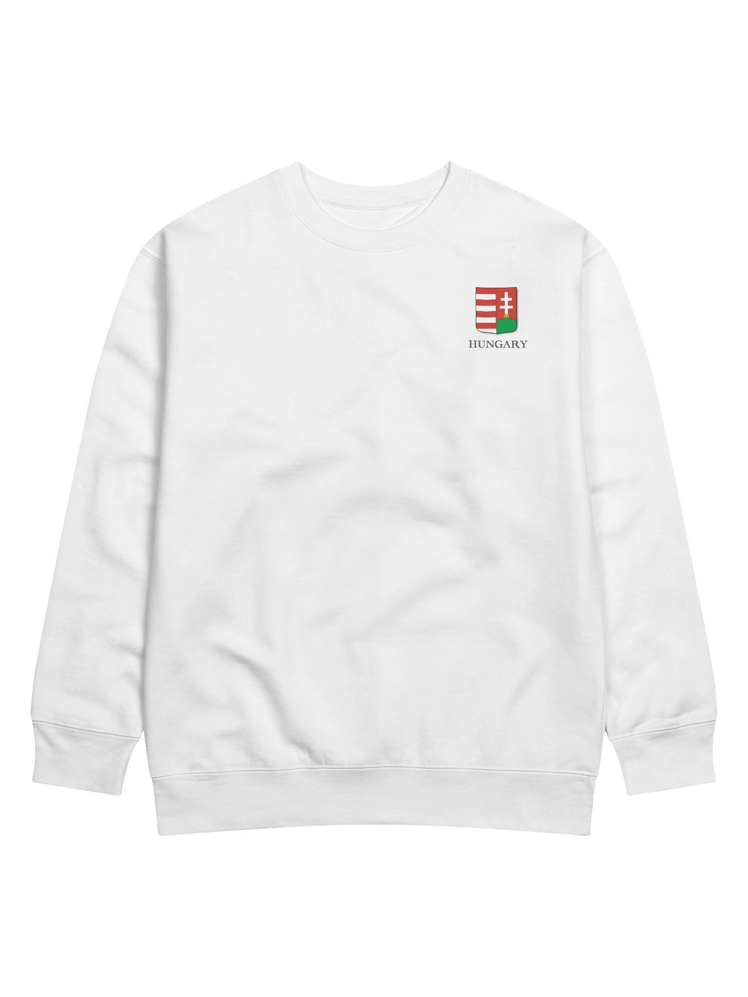 HUNGARY SWEATSHIRT WHITE product image (1)