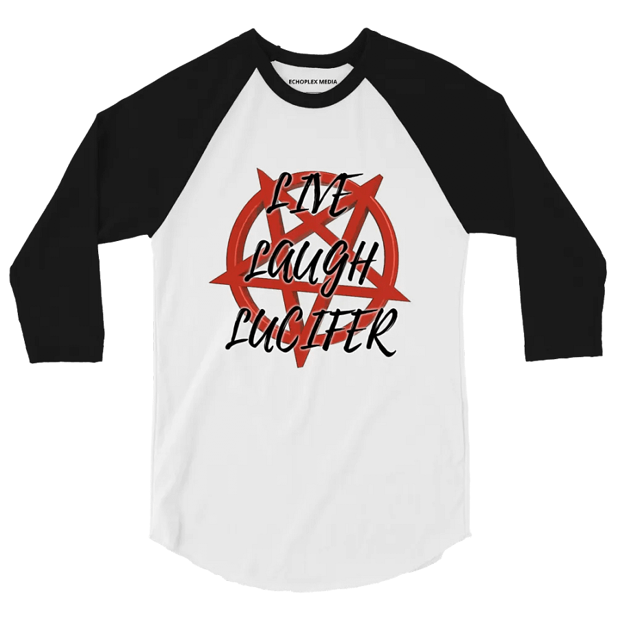 Live Laugh Lucifer Baseball Tees Light Torso Colors product image (5)