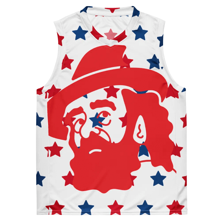 Starry Hoopster: All-Over Print Basketball Jersey product image (2)
