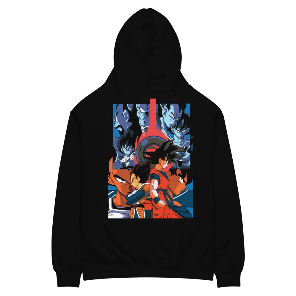 Dynamic Anime-Inspired Oversized Hoodie – Cozy & Stylish Sweatshirt for Anime Fans product image (2)