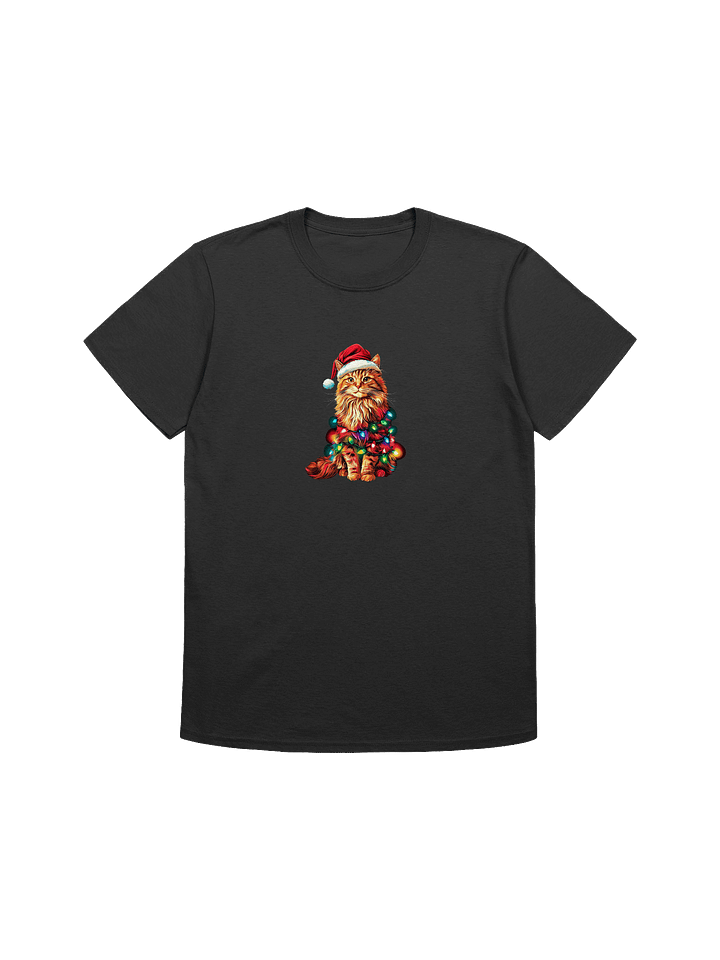 Cute Christmas Orange Cat Lover Unisex T-Shirt product image (1)