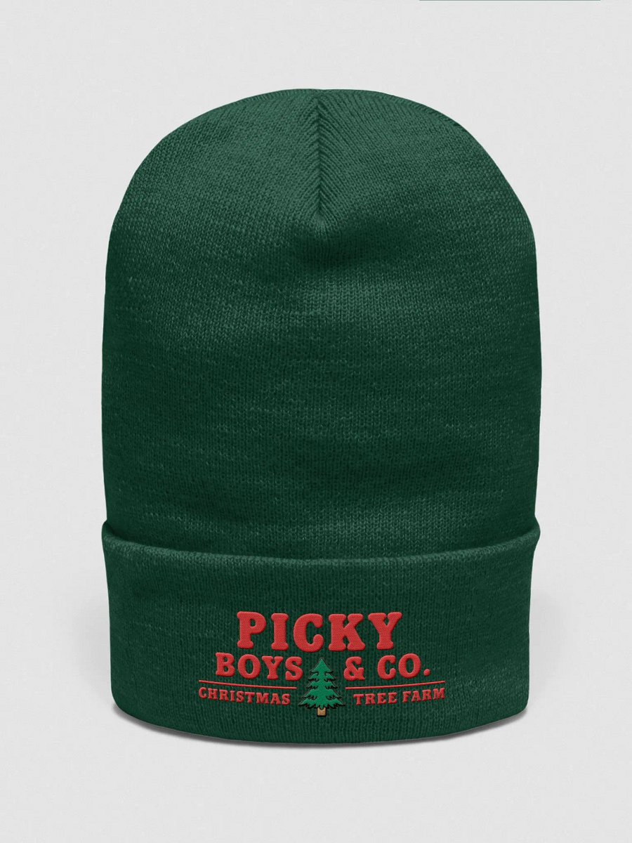 Tree Farm Embroidered Beanie (5 Colors) product image (2)