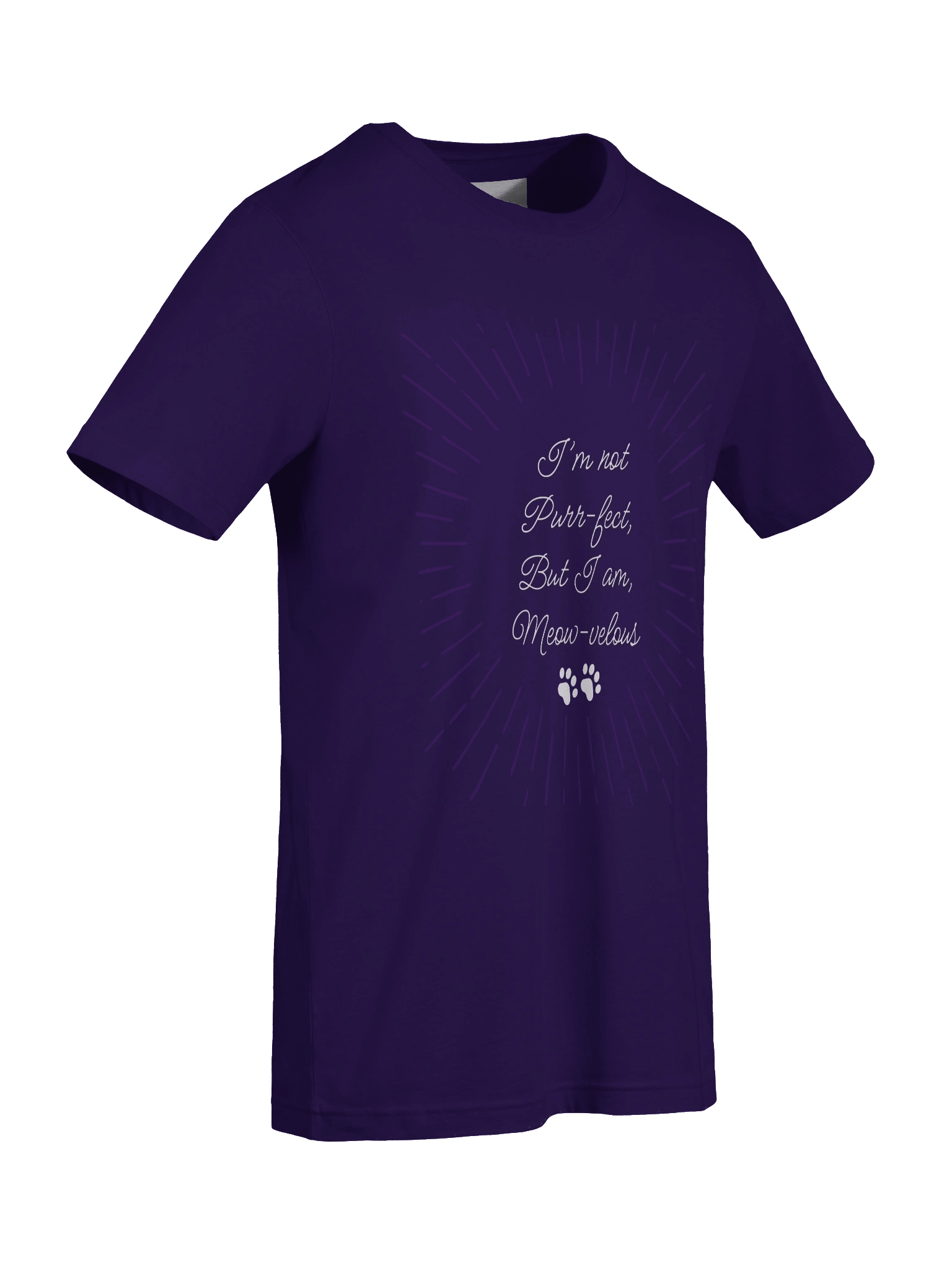 NOT PURRFECT, I'M MEOWVELOUS TEE product image (82)