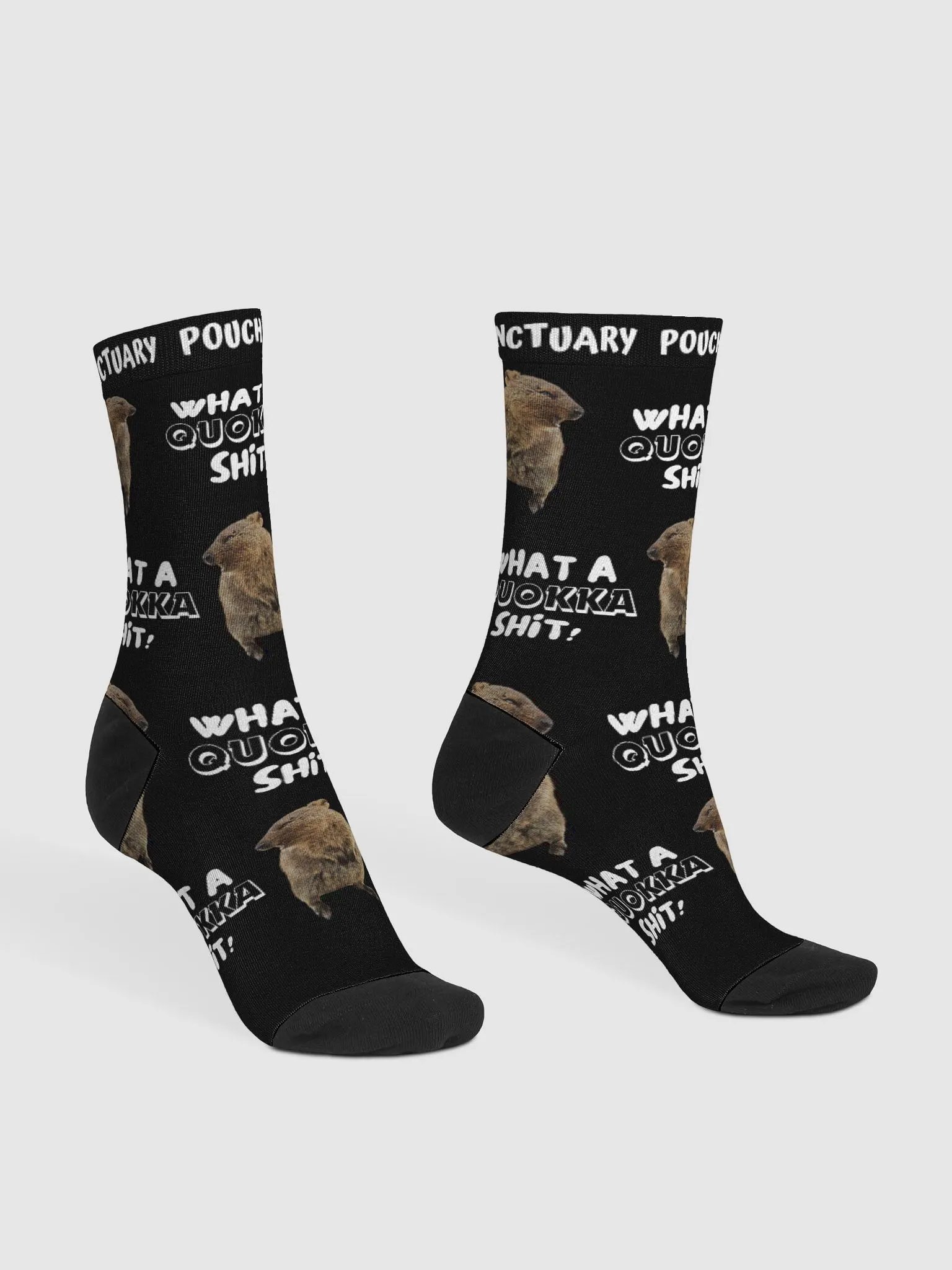 WHAT A QUOKKA SHIT SOCKS product image (3)