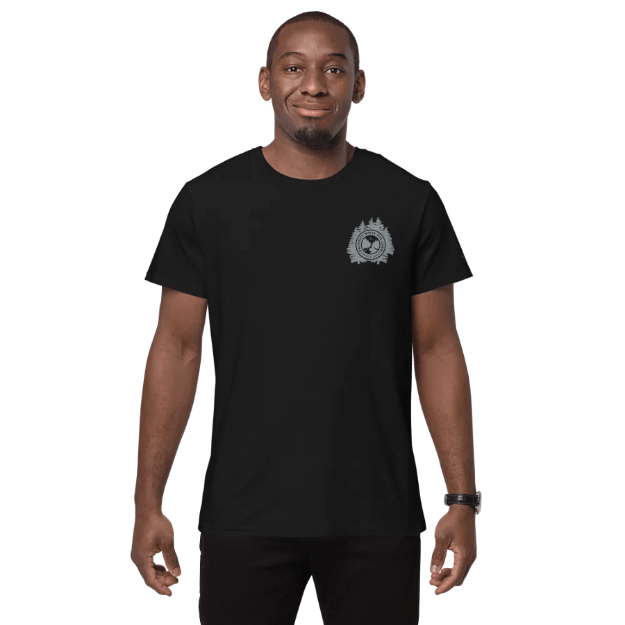 Steep Rock premium t-shirt (gray logo) product image (9)