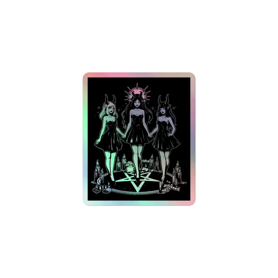 Not A Cult Hologram Sticker product image (1)