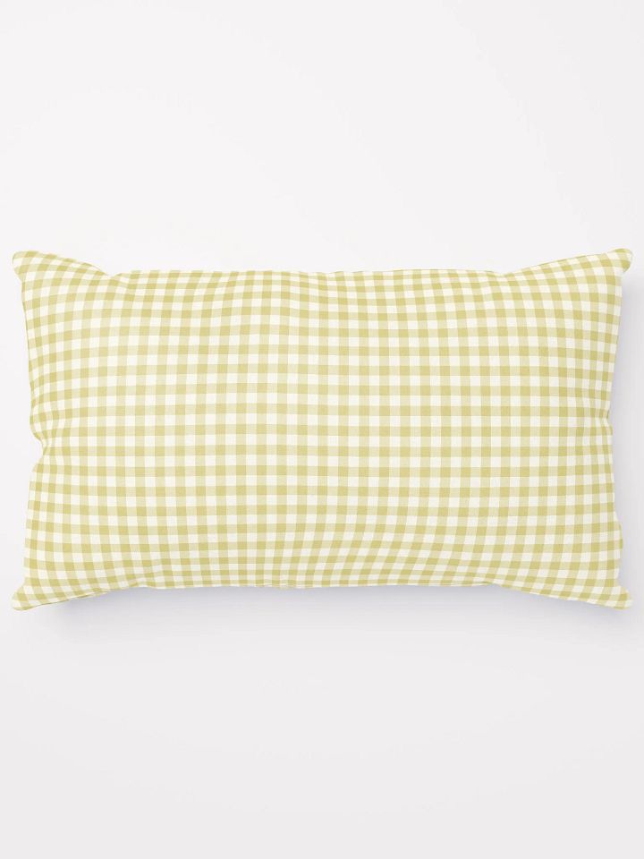 Lemon Gingham Pillows product image (1)