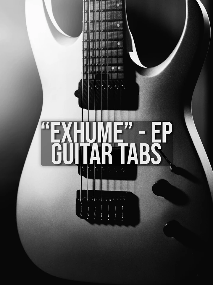EXHUME Guitar and Bass Tabs product image (1)