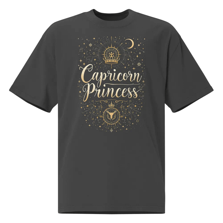 Regal Capricorn Princess Faded T-Shirt product image (1)