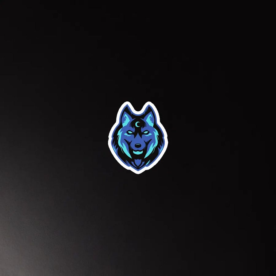 Wolf Die-Cut Magnets product image (5)