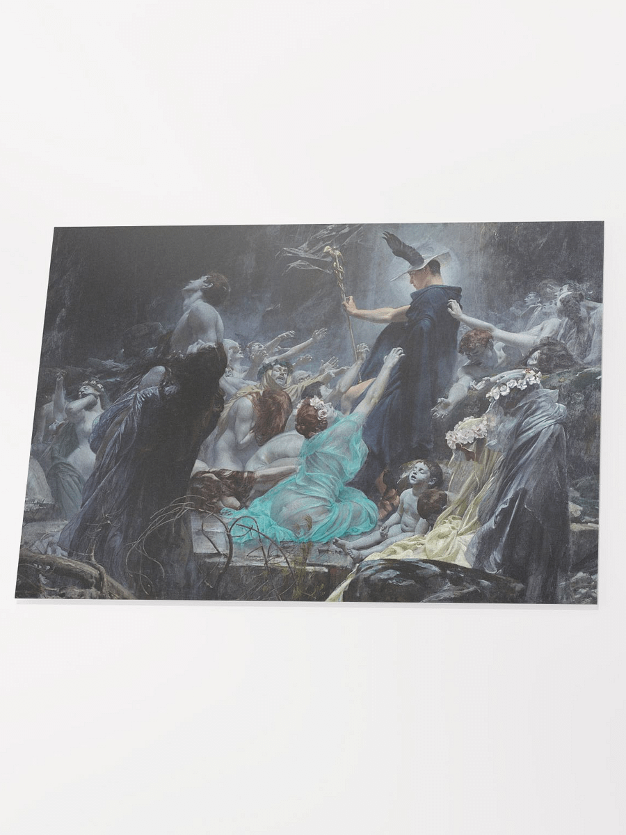 ''The Souls of Acheron'' by Adolf Hirémy-Hirschl Poster product image (4)