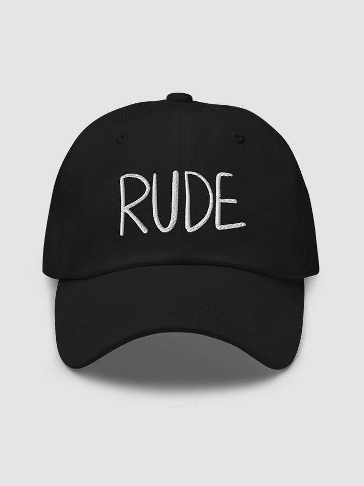 RUDE Dad hat [White Design] product image (2)