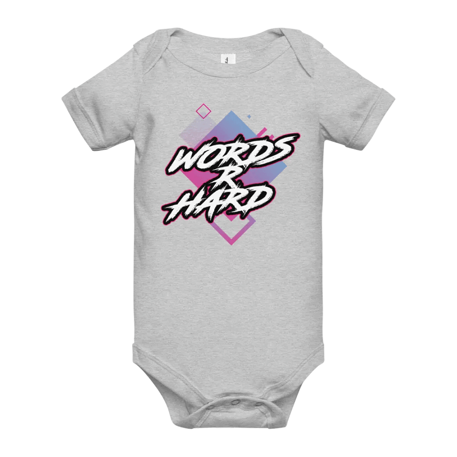 Words R Hard Onesie product image (49)