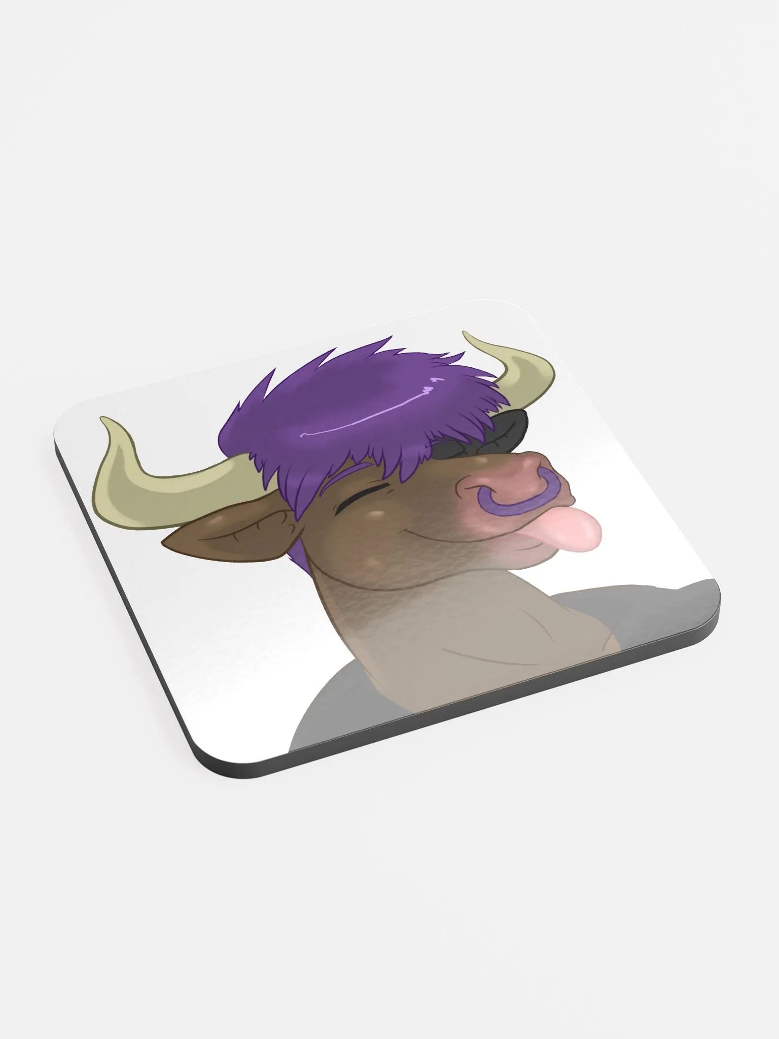 Yuuma Lick Emote Coaster product image (2)