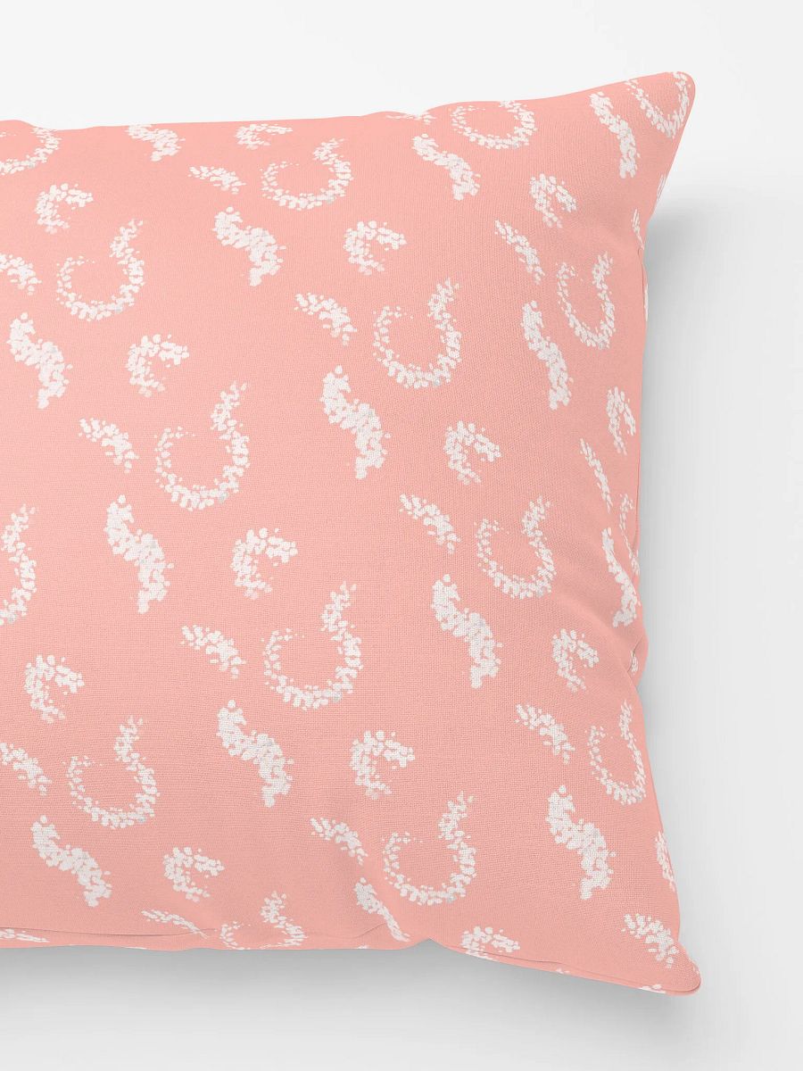 Spring Spritz Throw Pillow - Calm Coral product image (2)