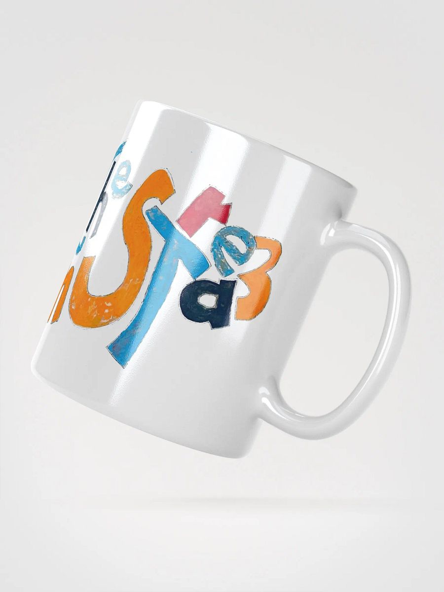 Gently Down the Stream White Ceramic Mug product image (3)
