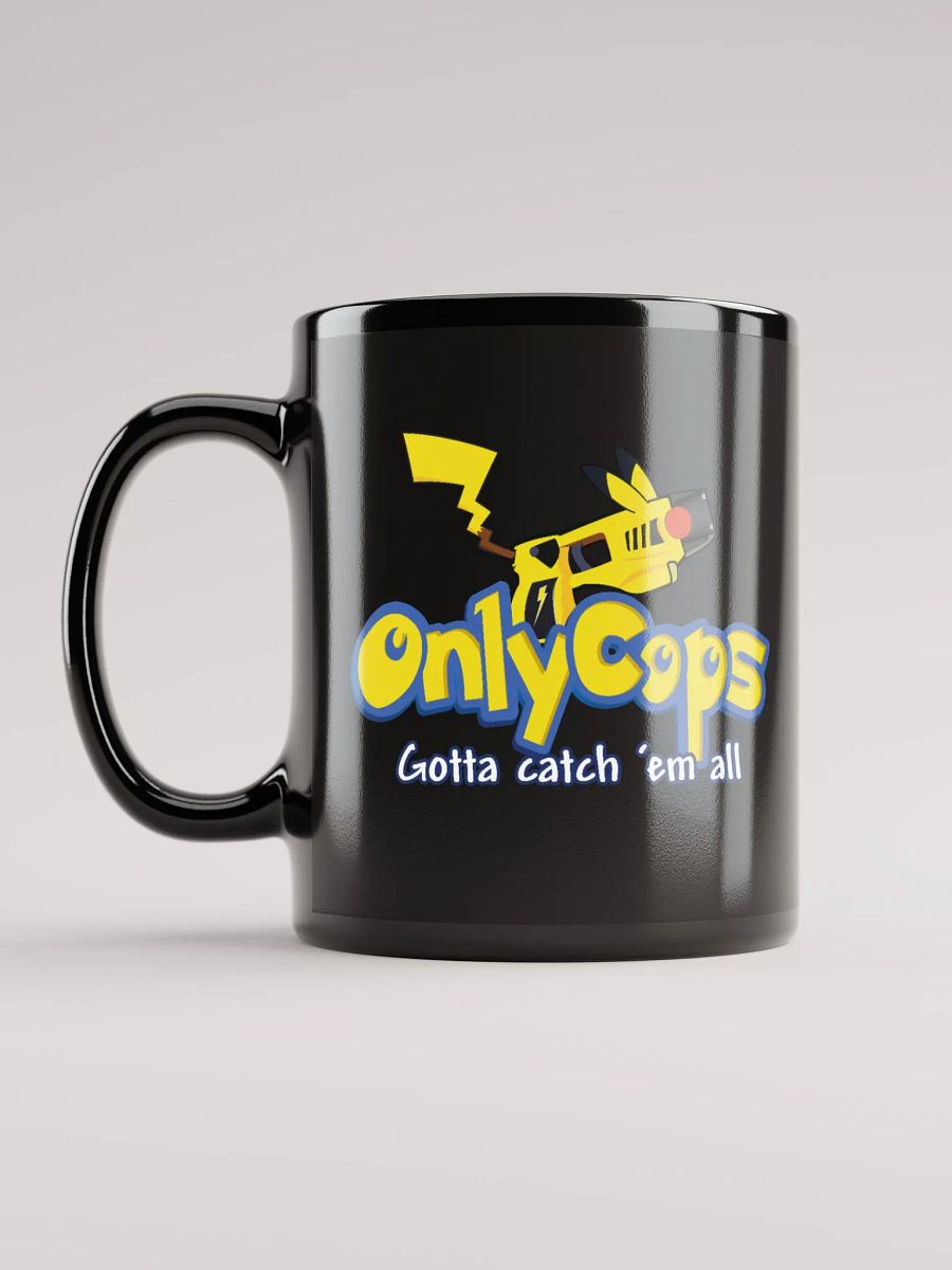 Pikapolicing Black Glossy Mug product image (11)