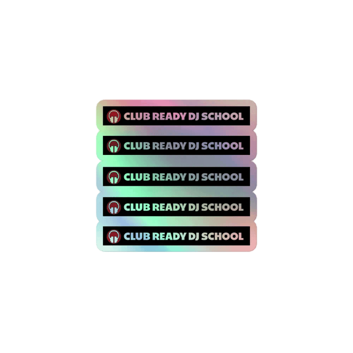 Club Ready Holographic Sticker Set product image (1)