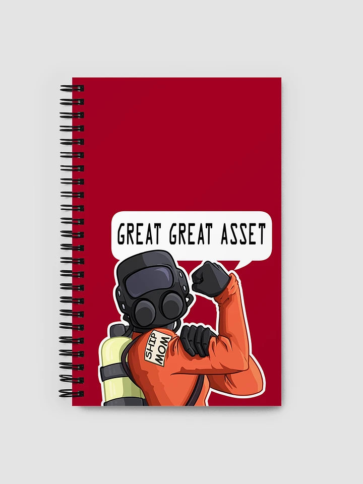 NEW! Ship Mom Spiral Notebook product image (1)