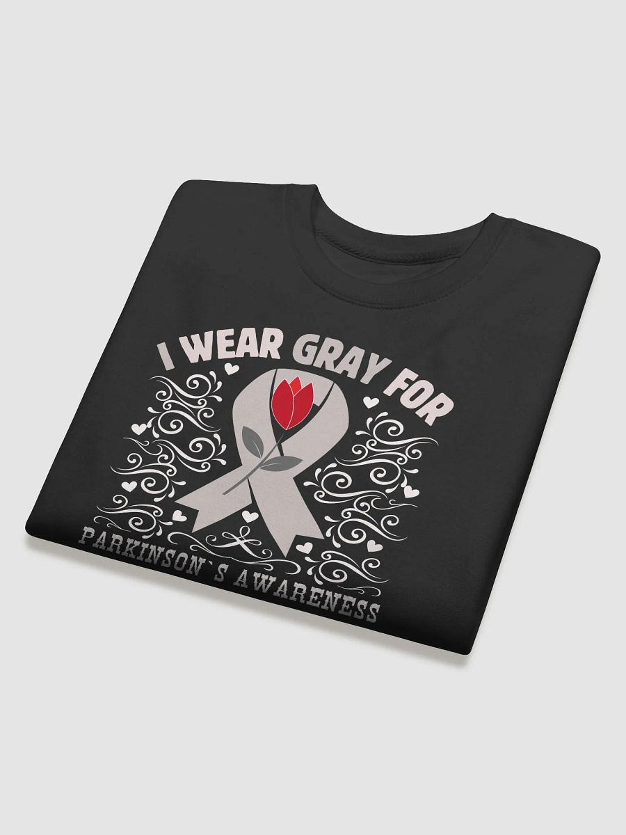 I Wear Gray For Parkinson Awareness, Flourish Heritage Sweatshirt product image (14)