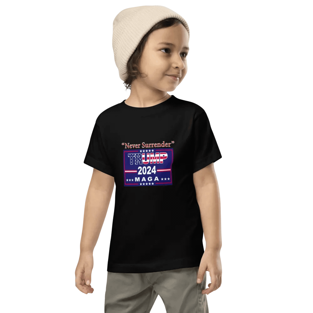 2024 Trump Never Surrender Toddler T-Shirt product image (9)