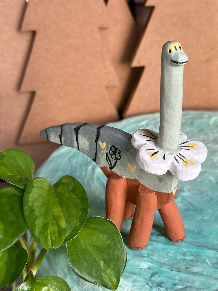 Spring Sauropod Ceramic Spill product image (2)