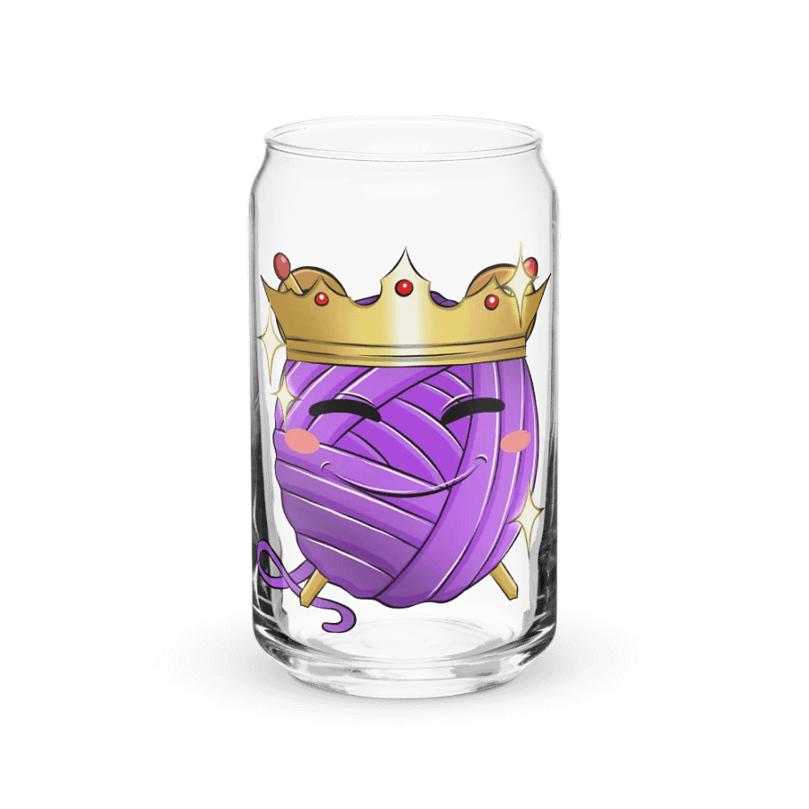 Emote-GlücksQueen-Glas-16oz product image (2)