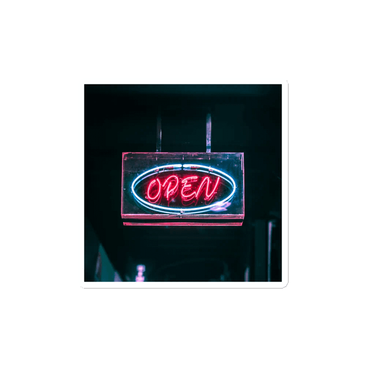 Neon Evening Magnet product image (2)