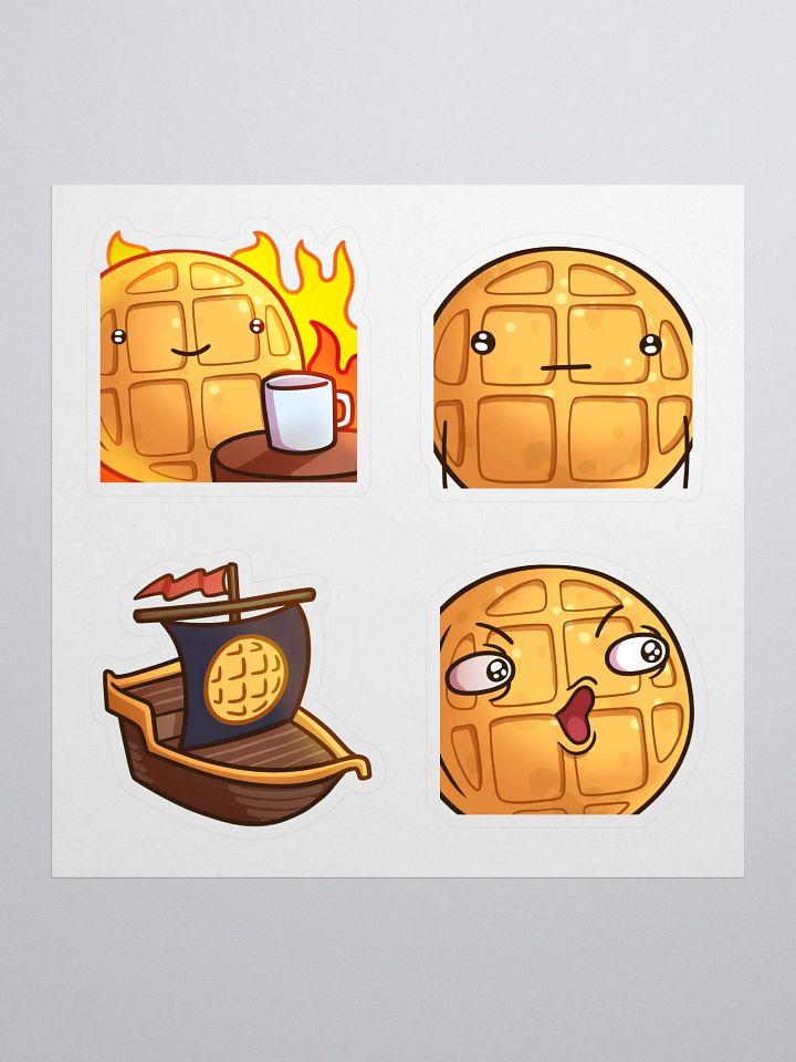 WaffleSmacker Emote Stickers Pack 3 product image (1)