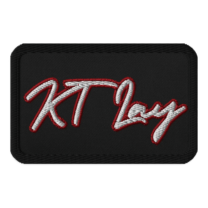 KT Lay Embroidered Logo Patch product image (1)