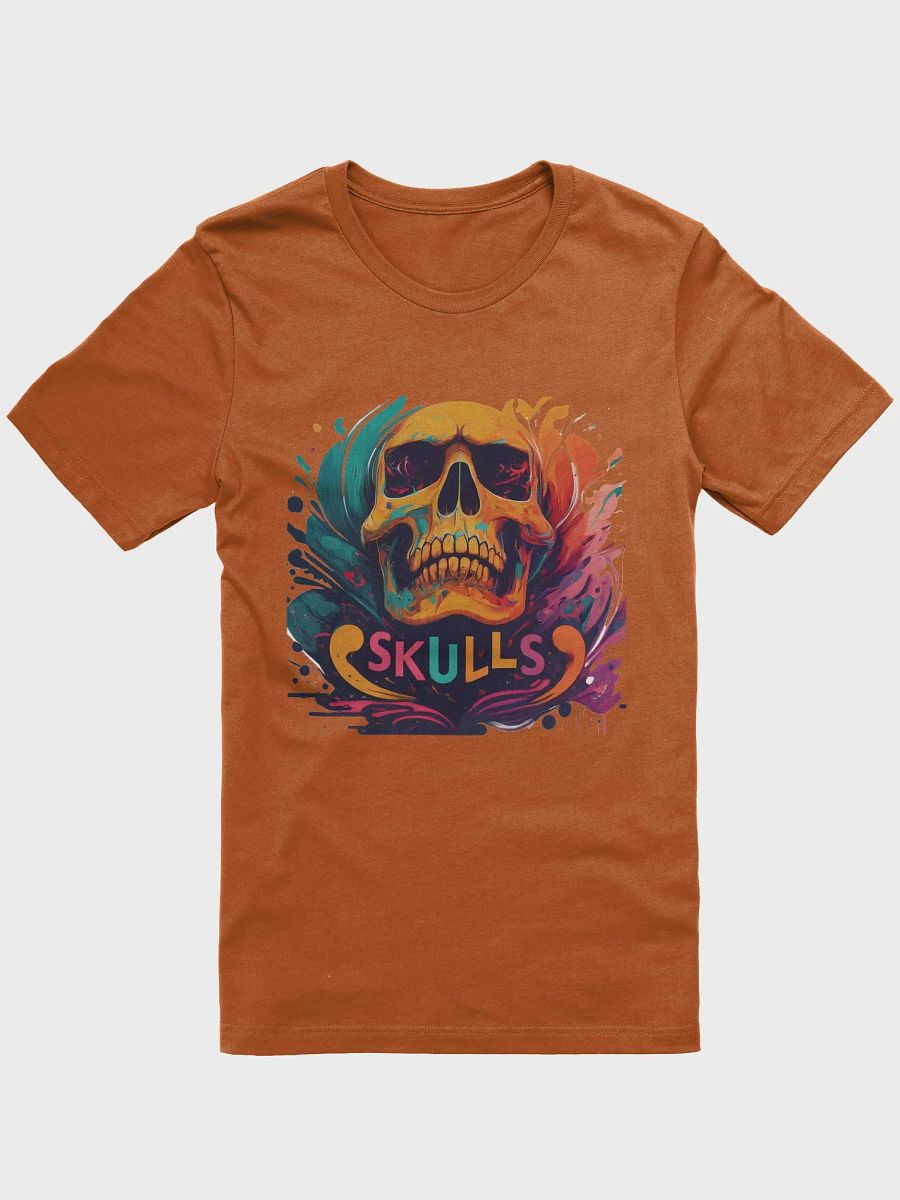 Vibrant Skulls Graphic Tee product image (7)