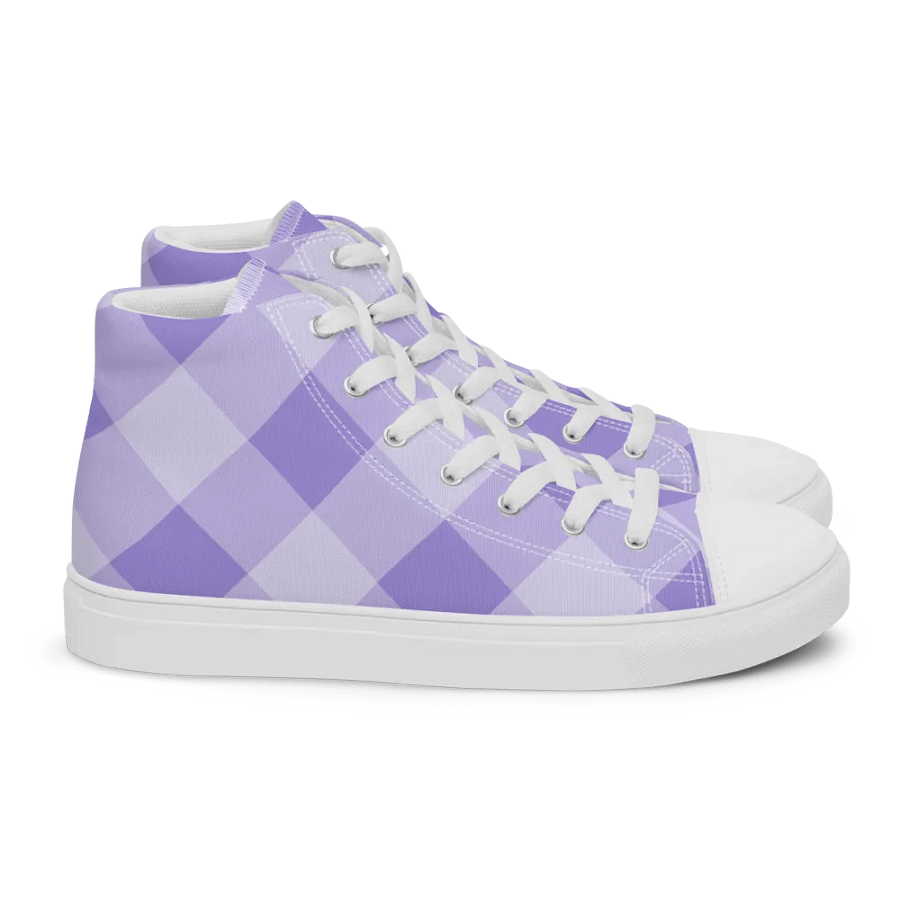 Men's Lavender Diamond High Tops product image (3)