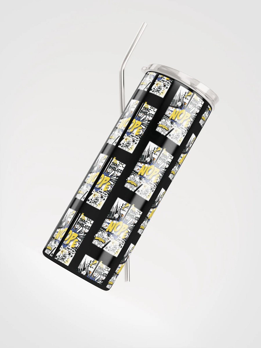 Shac-oholics Comic Blast Tumbler - Yellow 