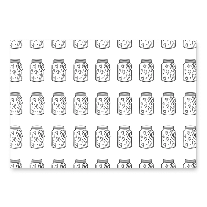'Lovey-Dovey' Wrapping Paper Set product image (2)
